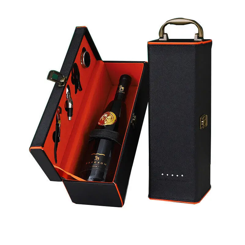 Case Wine for Stylish Storage for Wine and Accessories