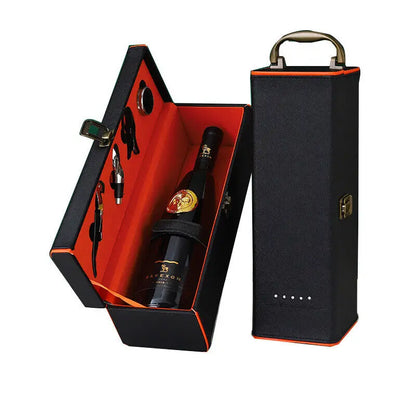 Case Wine for Stylish Storage for Wine and Accessories