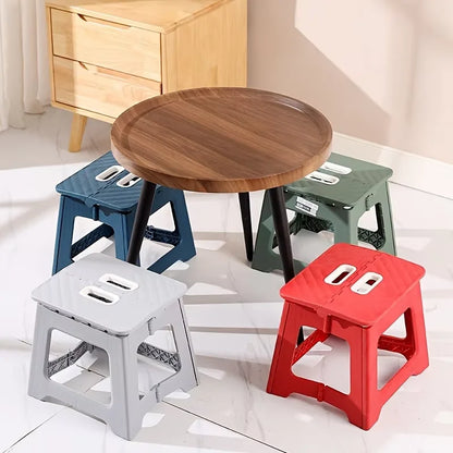 Stool Folding Step for Lightweight, Non-Slip, and Versatile for Kitchen and Home Use