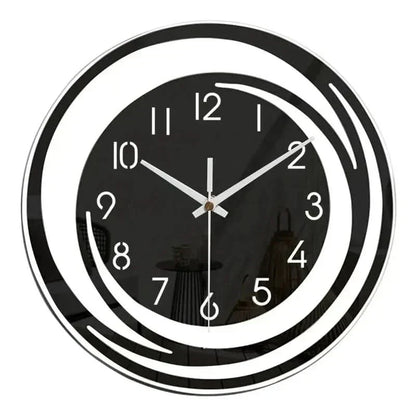 Clock with Modern Wall Minimalist Circle Design and Silent Movement