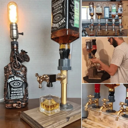 Dispenser Wooden Drink for Functional