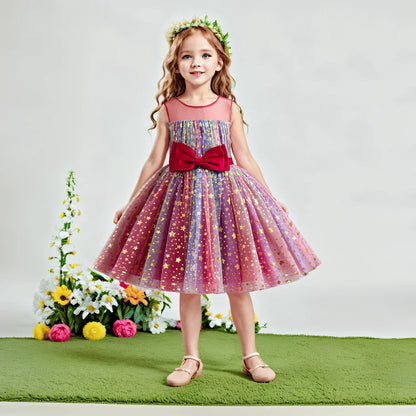 Lieveke Magical Tutu Dress for Colorful Enchanted Dress for Parties