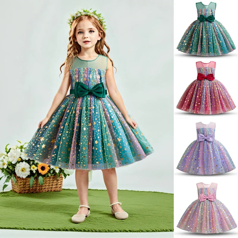 Lieveke Magical Tutu Dress for Colorful Enchanted Dress for Parties