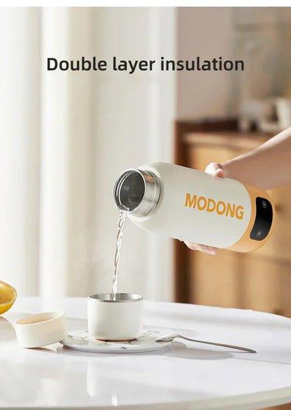 Portable Kettle for on-the-Go for Compact, Adjustable Temperature and 600 Ml