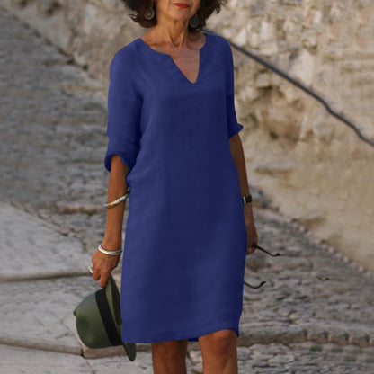 Comfortable Linen Summer Dress for Women for Elegant and Fresh