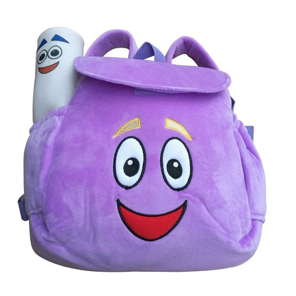 Dora the Explorer Backpack for Adventurous Backpack with Map for Kids