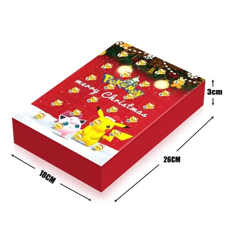 Holiday Countdown Calendar for 24 Day Surprise Gift Box