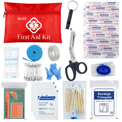 Tactical First Aid Kit for Compact and Complete for Caravans, Camping, and Survival Situations