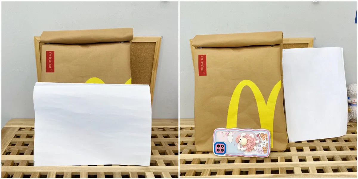Trendy Fast Food Backpack for Playful and Spacious Bag for Everyone