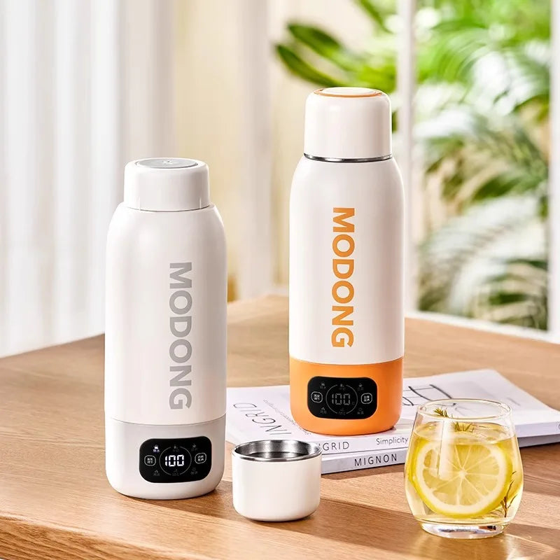 Portable Kettle for on-the-Go for Compact, Adjustable Temperature and 600 Ml