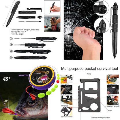 Tactical First Aid Kit for Compact and Complete for Caravans, Camping, and Survival Situations