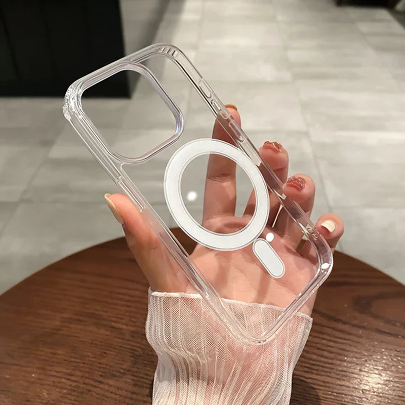 Case Clearcharge Iphone for Wireless Charging with Magsafe