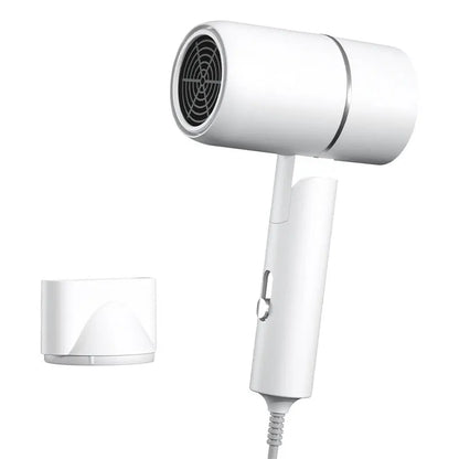 Foldable Ionic Hair Dryer with Compact Design for Home and Travel