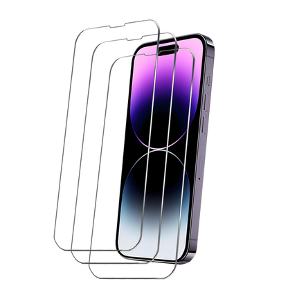 Glass with Iphone Tempered Screen Protector for Full Protection