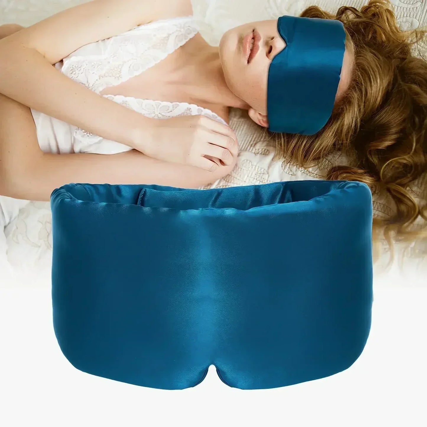 Cooling Sleep Mask with Gel Filling for Comfort and Relaxation During Rest