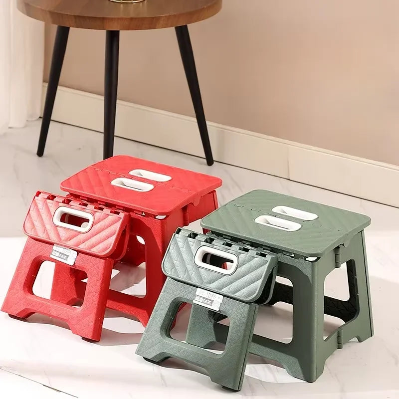 Stool Folding Step for Lightweight, Non-Slip, and Versatile for Kitchen and Home Use