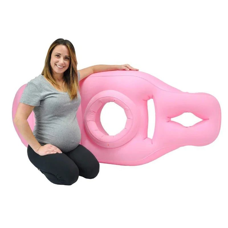 Pillow with Inflatable Pregnancy and Yoga Mat for Ideal for Comfortable Nights and Support