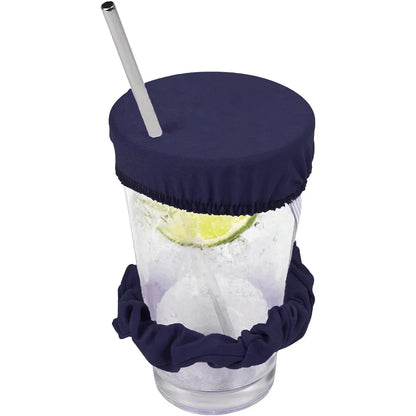 Cover with Elastic Drink Set for Secure Protective Cup Topper