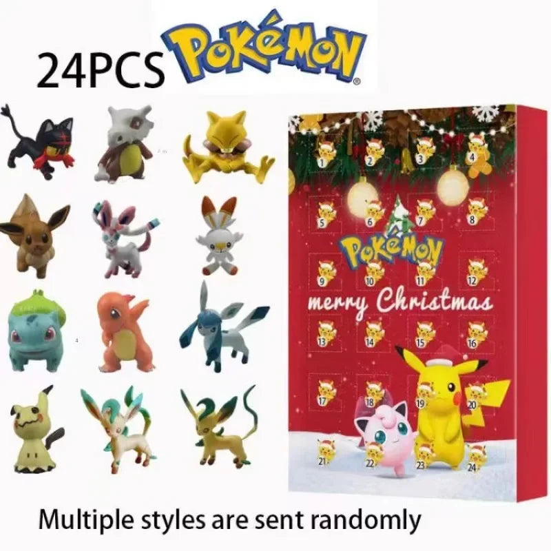 Holiday Countdown Calendar for 24 Day Surprise Gift Box