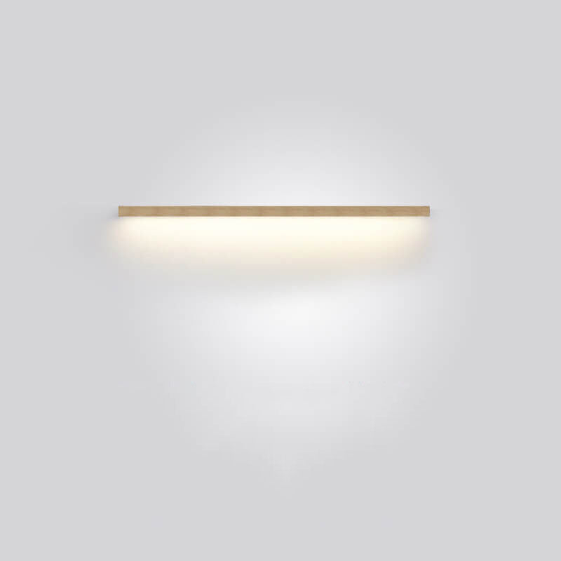 Minimalist Wooden Wall Lamp for Atmospheric Lighting for Any Space
