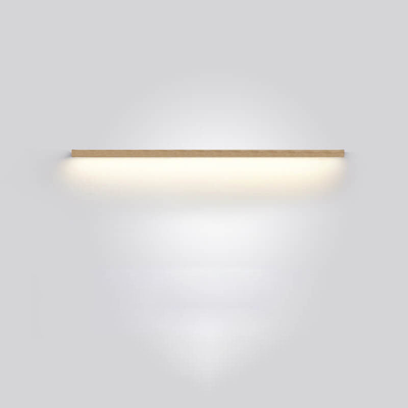 Minimalist Wooden Wall Lamp for Atmospheric Lighting for Any Space