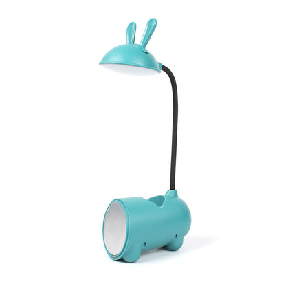 Holder LED Desk Lamp with Rabbit Design and Pen for Touch and Dimmable