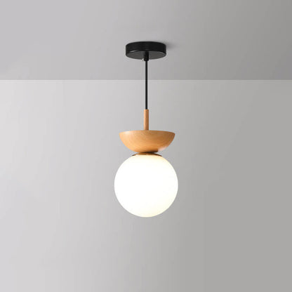 Lamp with Japanese Design Ceiling LED for Warm, Soothing and Modern