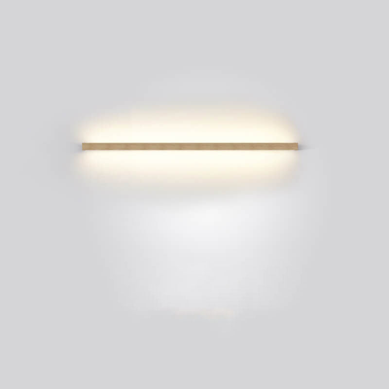 Minimalist Wooden Wall Lamp for Atmospheric Lighting for Any Space