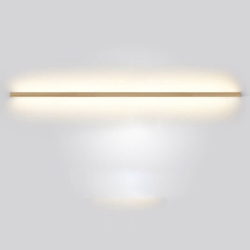 Minimalist Wooden Wall Lamp for Atmospheric Lighting for Any Space