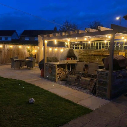 Lights with Heavy Duty LED String Design for Outdoor Use for Waterproof and Connectable