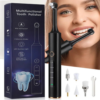 Wireless Tooth Polisher with Multiple Cleaning Modes for Home