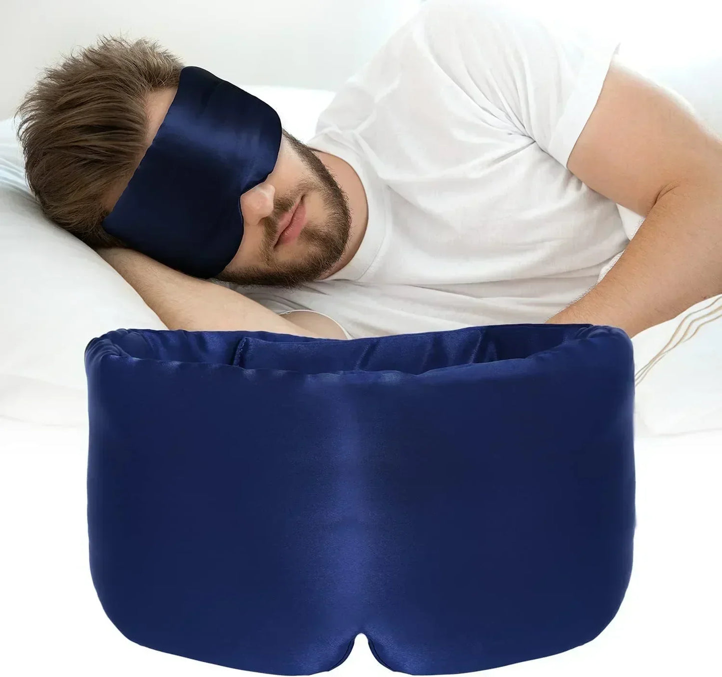 Cooling Sleep Mask with Gel Filling for Comfort and Relaxation During Rest