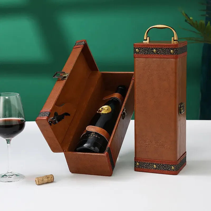 Case Wine for Stylish Storage for Wine and Accessories