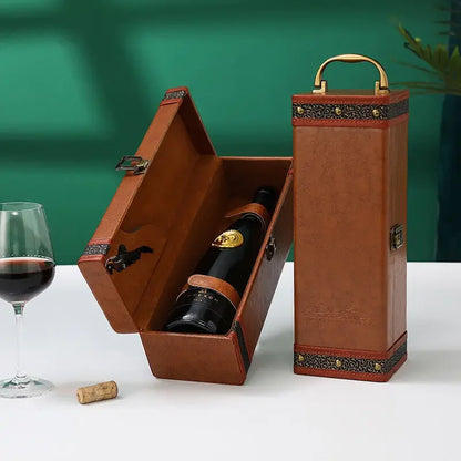 Case Wine for Stylish Storage for Wine and Accessories