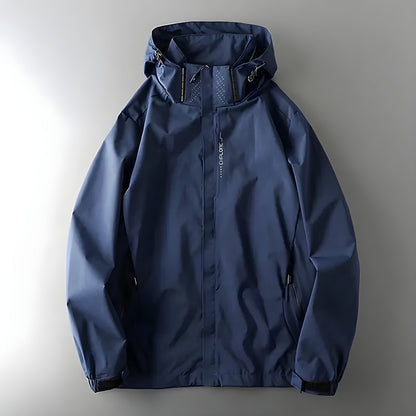 Men's Waterproof Windbreaker with Breathable Design for Lightweight, Protective and Practical