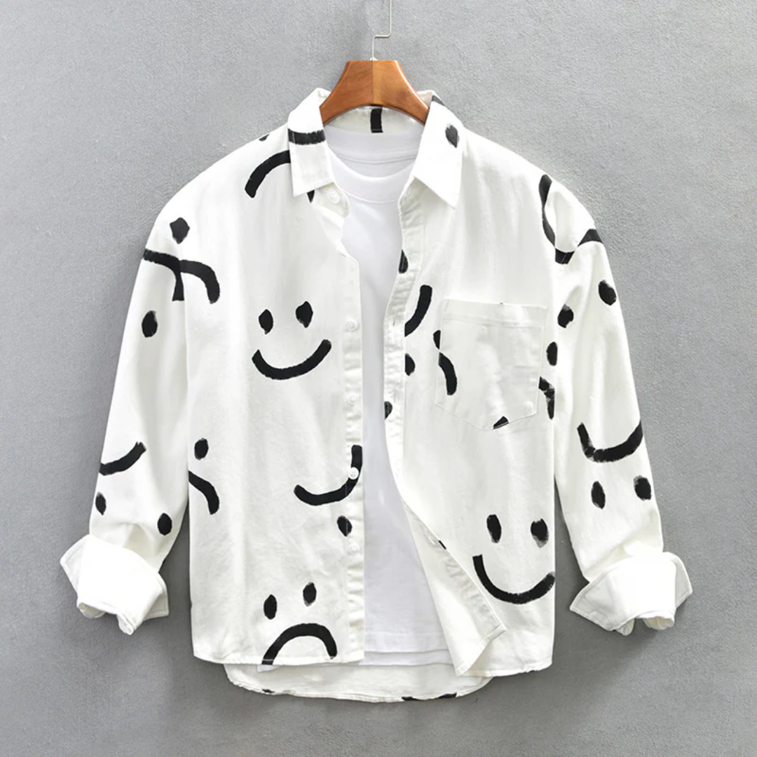 cotton graphic shirt