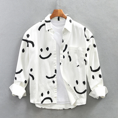cotton graphic shirt