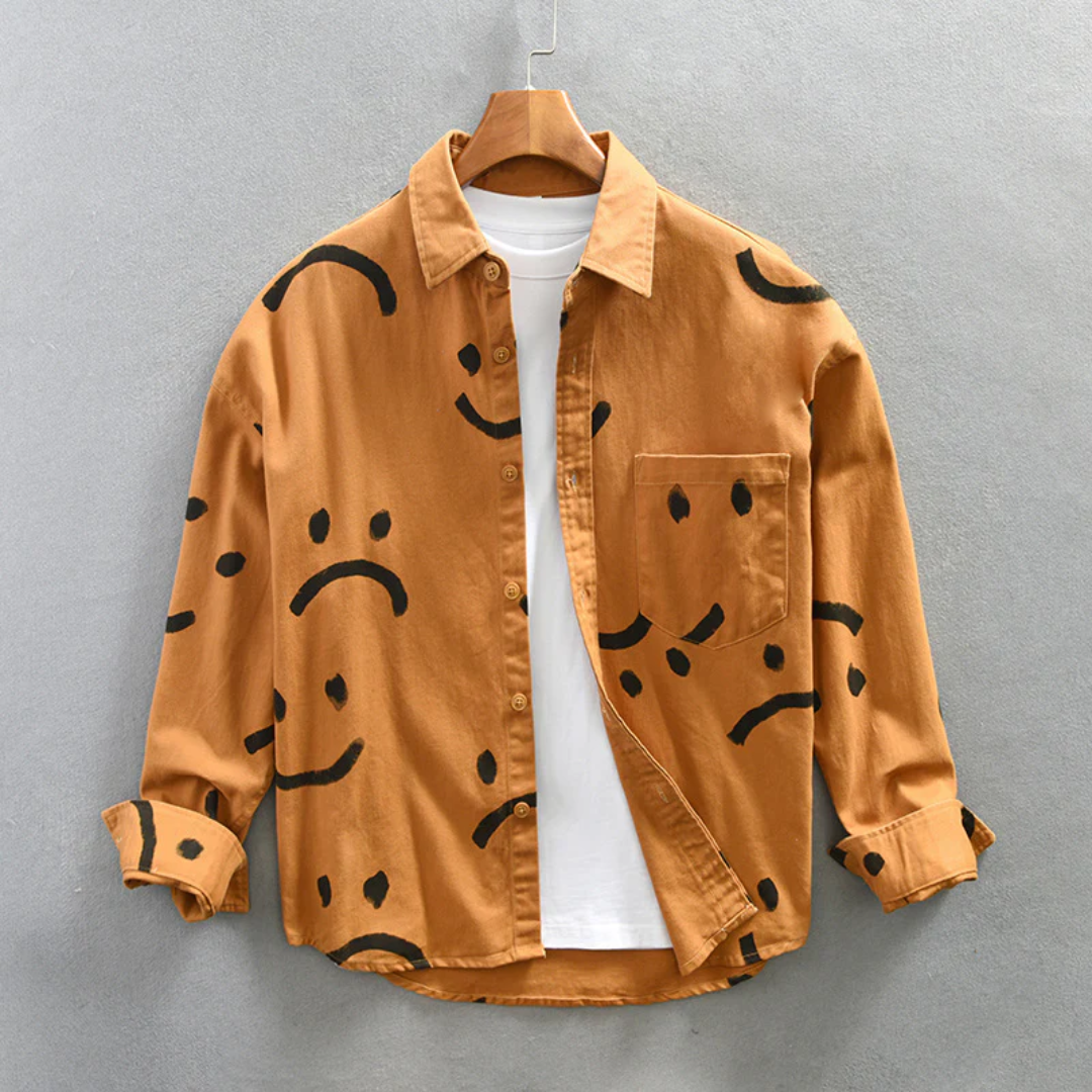 cotton graphic shirt