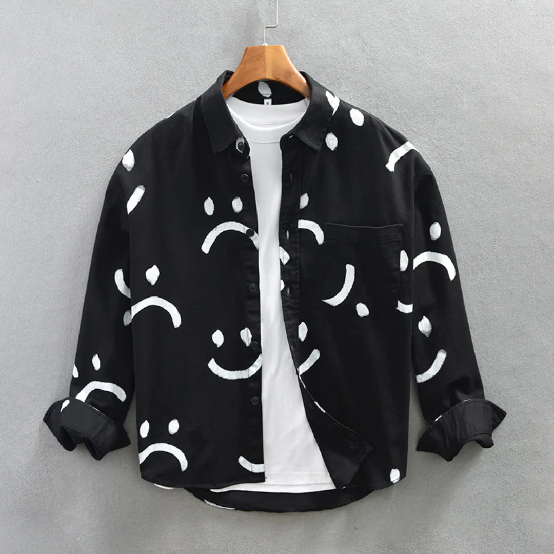 cotton graphic shirt