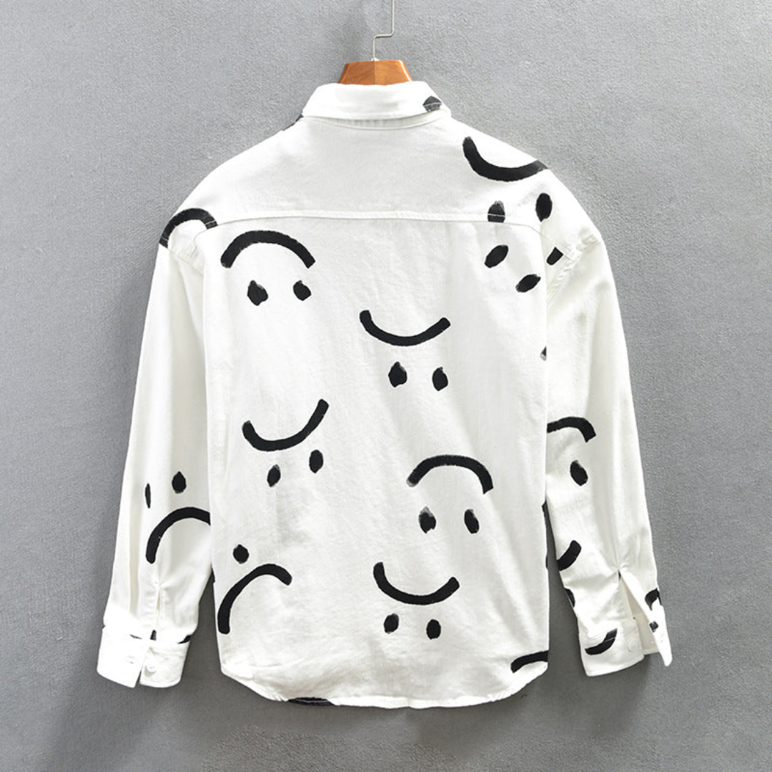 cotton graphic shirt