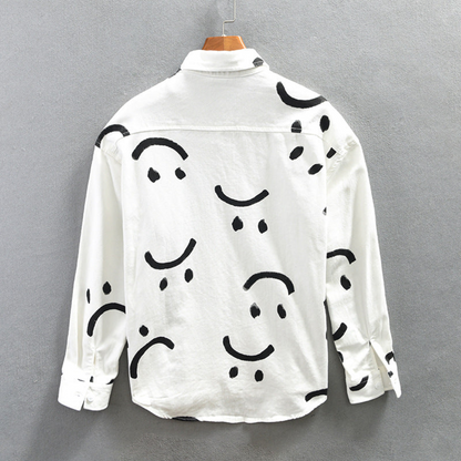 cotton graphic shirt