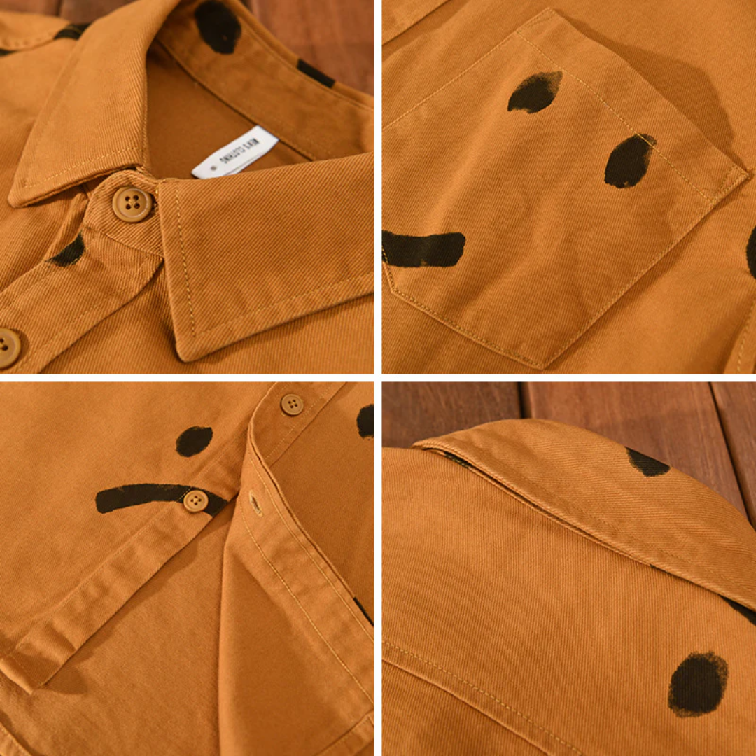 cotton graphic shirt