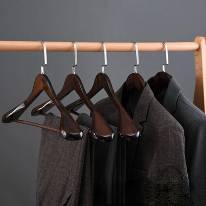 Wooden Hangers for Neatly Hanging and Maintaining the Shape of Clothes