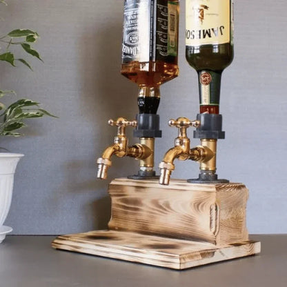 Dispenser Wooden Drink for Functional