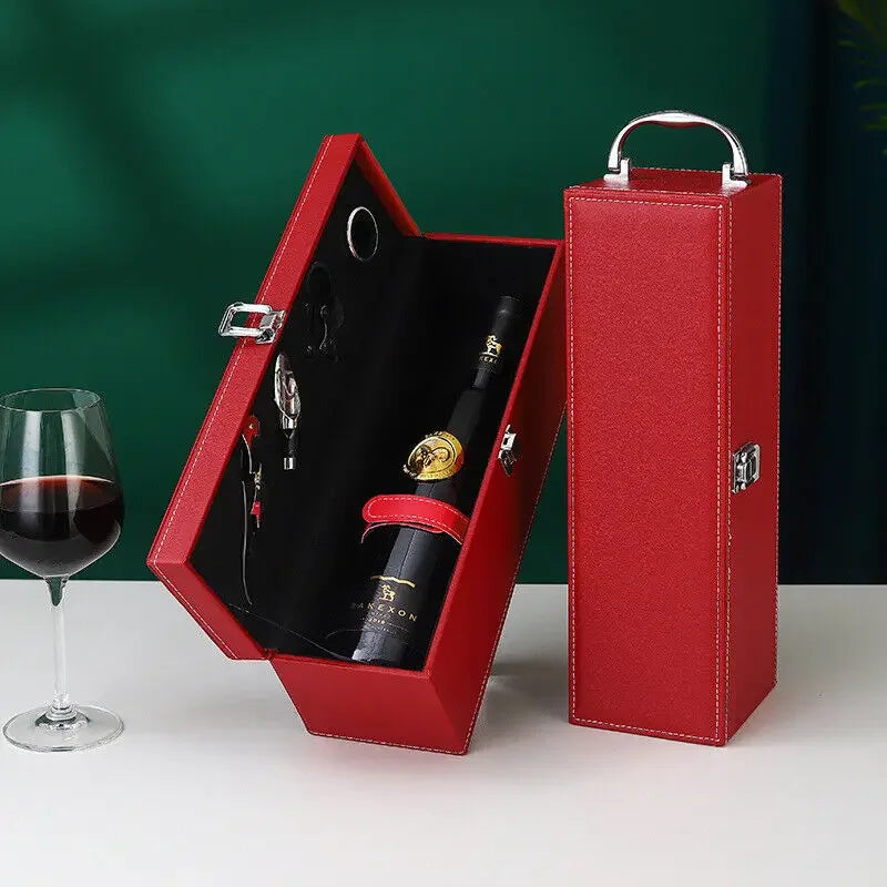 Case Wine for Stylish Storage for Wine and Accessories