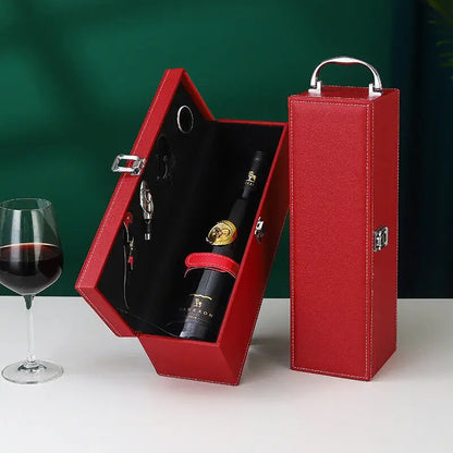 Case Wine for Stylish Storage for Wine and Accessories