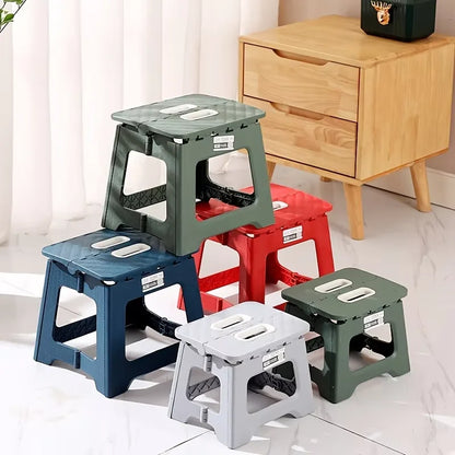 Stool Folding Step for Lightweight, Non-Slip, and Versatile for Kitchen and Home Use