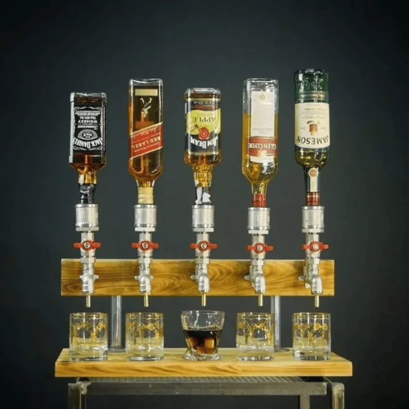 Dispenser Wooden Drink for Functional