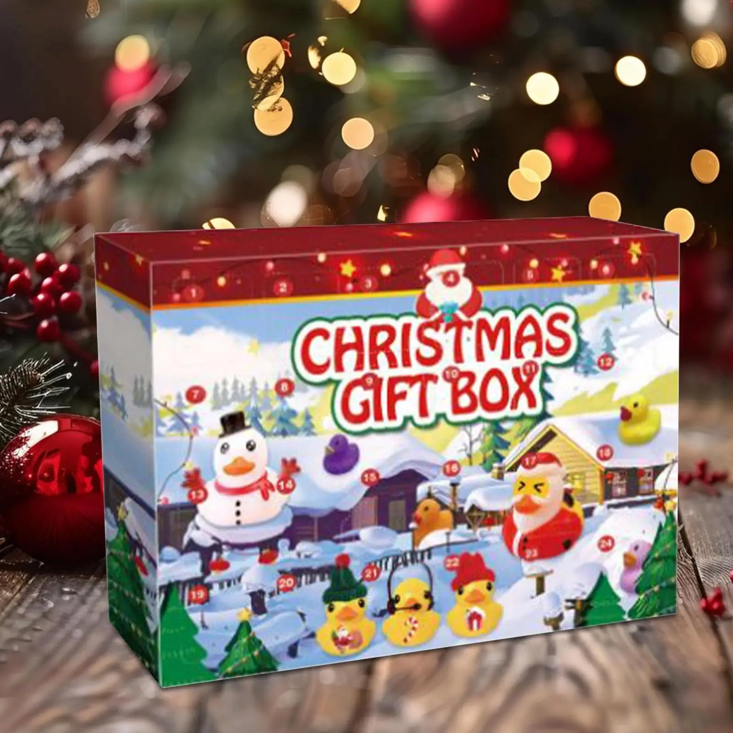 Festive Duck Advent Calendar for 24 Days of Holiday Fun