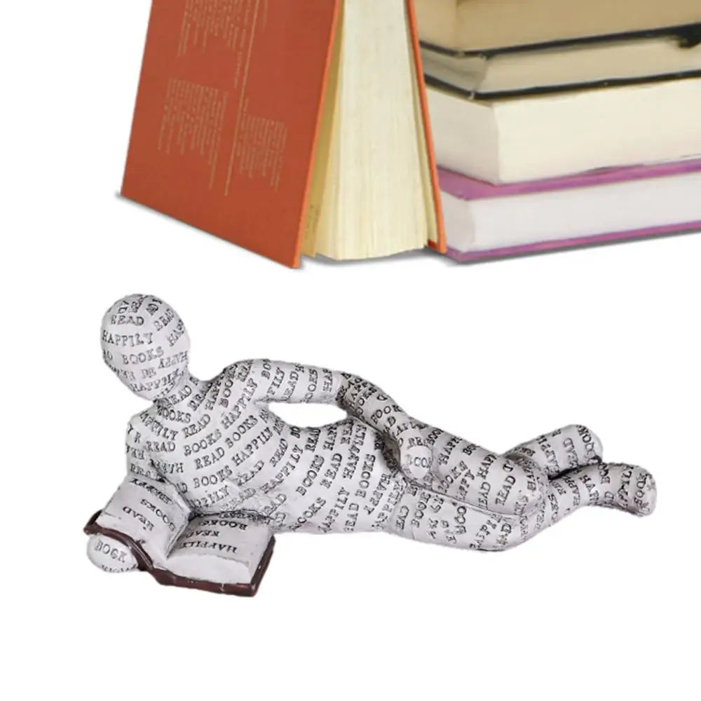 Decorative Figure with Reading Design for Inspiring and Stylish Interior Decoration